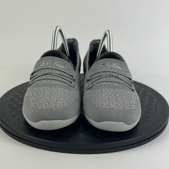 Skechers Newbury ST Gray Comfort Slip On Shoes 100174 Women’s Size 9.5 - Picture 2 of 12